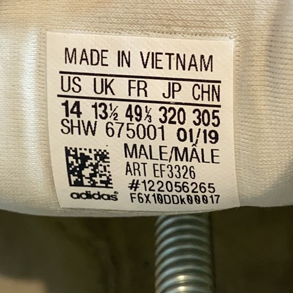 Adidas NMD R1 Boost Speckle Pack White/Black Running Shoes EF3326 Men's Size 14 - Picture 12 of 12